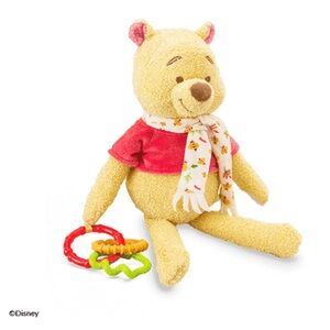 Scentsy Buddy Winnie the Pooh Plush Teddy Bear Yellow Stuffed Animal w/ Scarf